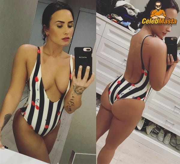 Hot Demi Lovato Tits & Topless Photos photo 11