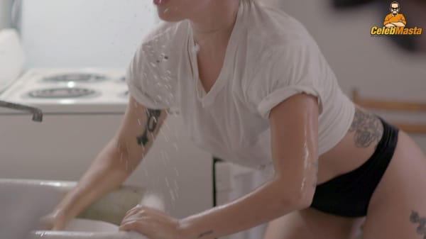 Hot Topless Lady Gaga Photos In Five Foot Two on Beach Chair photo 7