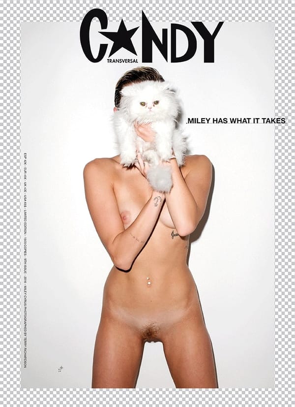 Miley Cyrus Pussy Surfaced in Weird Sex Pose Pics by Paper Magazine photo 7