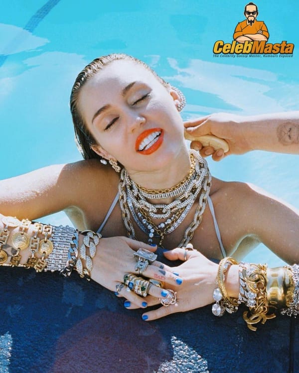 Miley Cyrus Undressed on Beach Chair Photos photo 16