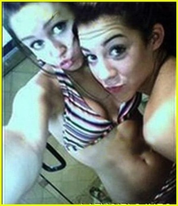 Young Miley Before Famous & Vacation Side Boobs Photos photo 15