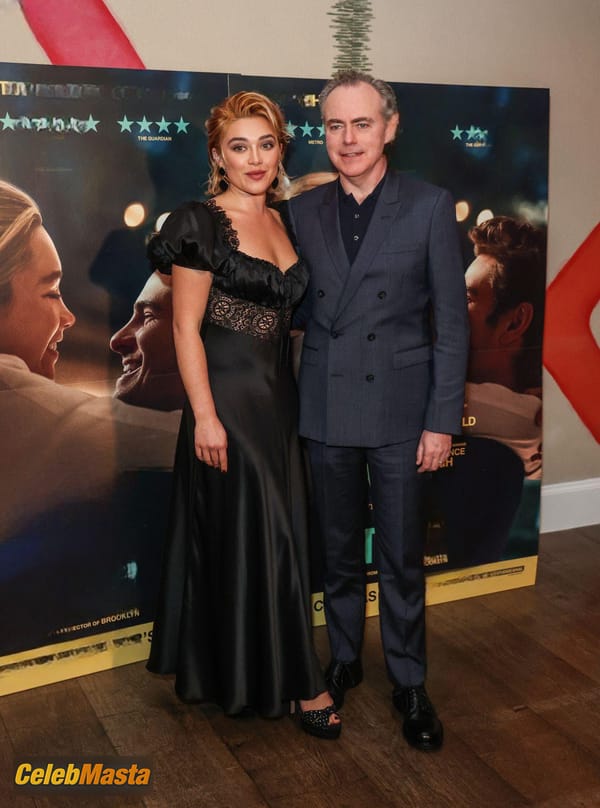 Florence Pugh Stuns In A Hot Black Lace At We Live In Time Premiere In London photo 20