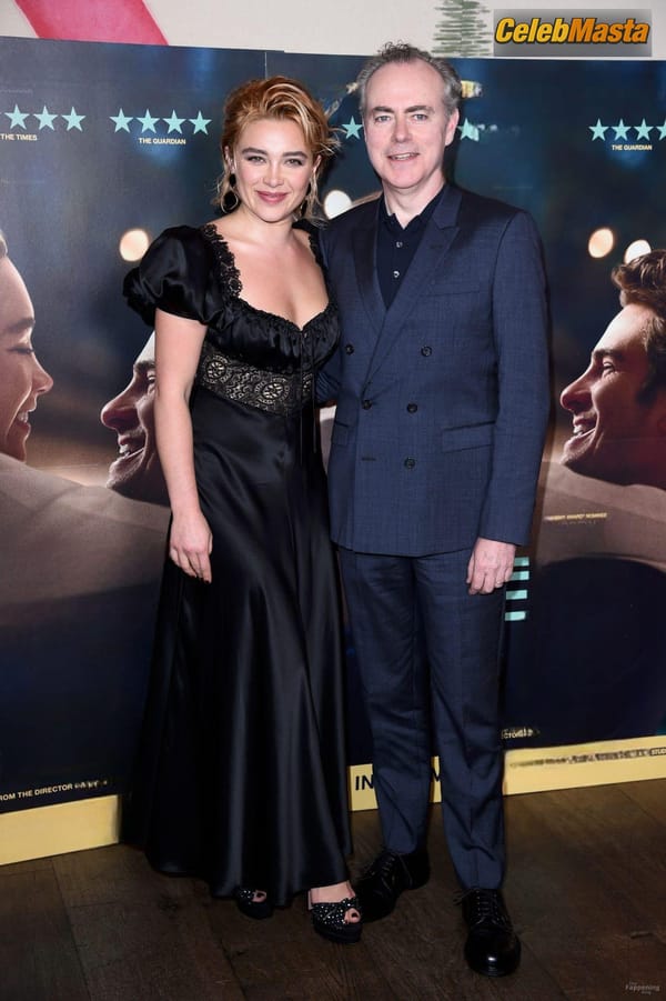 Florence Pugh Stuns In A Hot Black Lace At We Live In Time Premiere In London photo 28