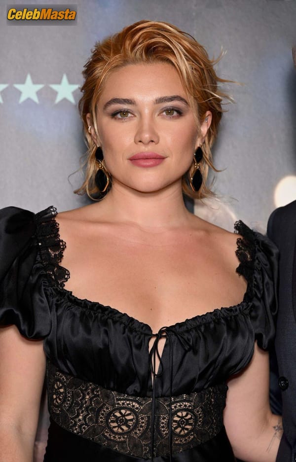Florence Pugh Stuns In A Hot Black Lace At We Live In Time Premiere In London photo 29