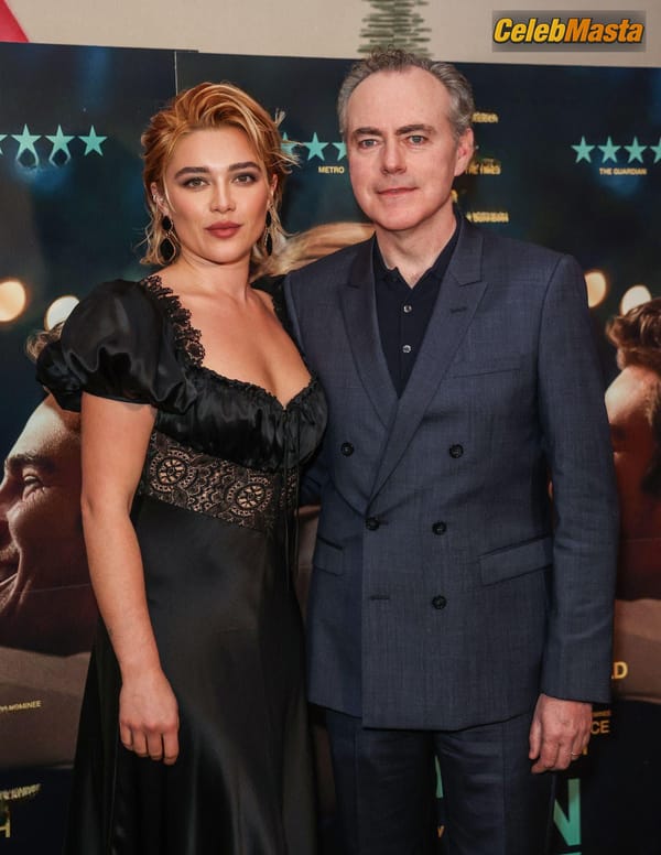Florence Pugh Stuns In A Hot Black Lace At We Live In Time Premiere In London photo 32