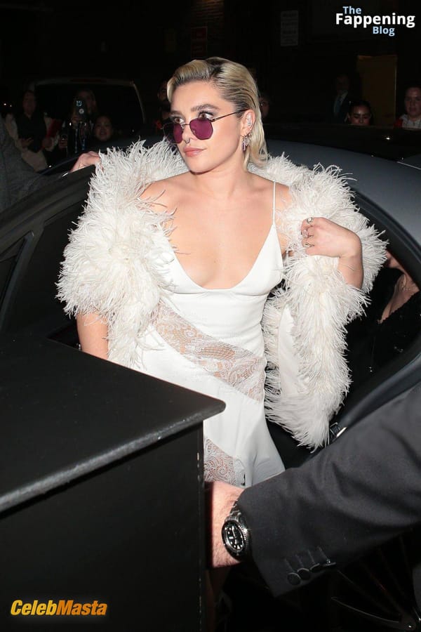 Florence Pugh Stuns In Outfit At Universal And Focus Features Bafta Afterparty photo 32