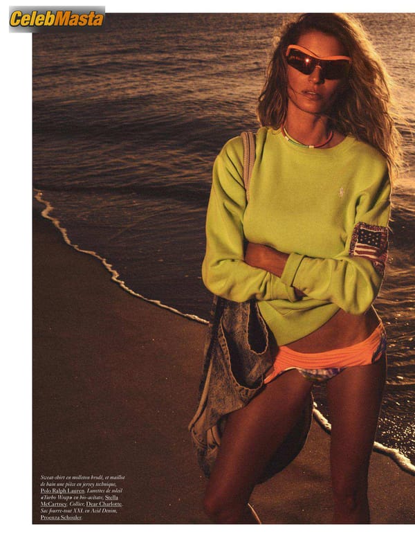 Gisele Bundchen on the pages of Vogue Paris June/July 2019 Issue photo 16