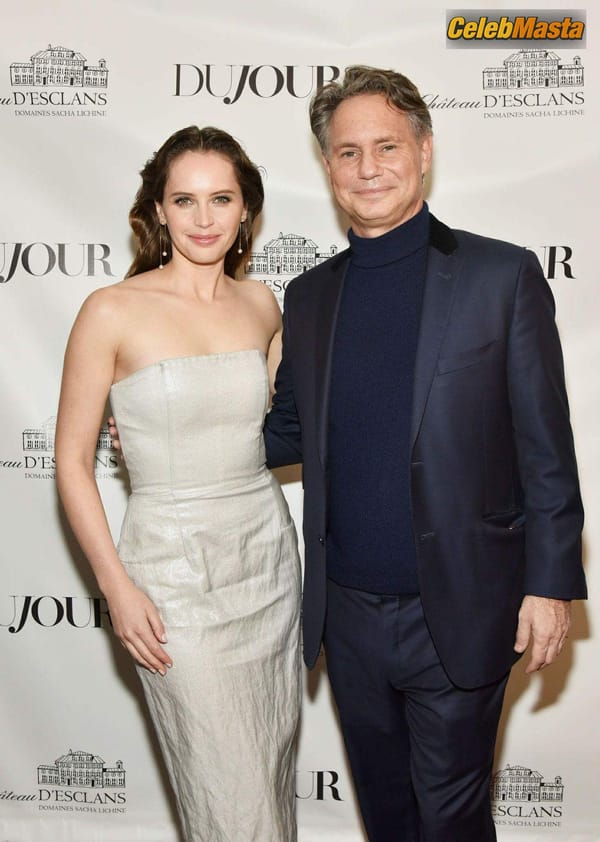 Felicity Jones at the DuJour Winter Issue Celebration in New York City photo 21