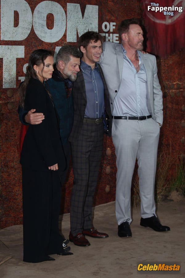 Freya Allan Stuns In Outfit At Kingdom Of The Planet Of The Apes Premiere In London photo 23