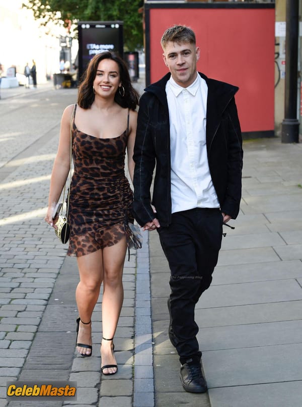 Georgia May Foote Seen With Chris Evans in Manchester photo 9