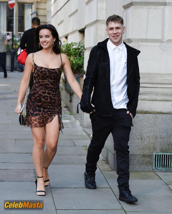 Georgia May Foote Seen With Chris Evans in Manchester photo 11