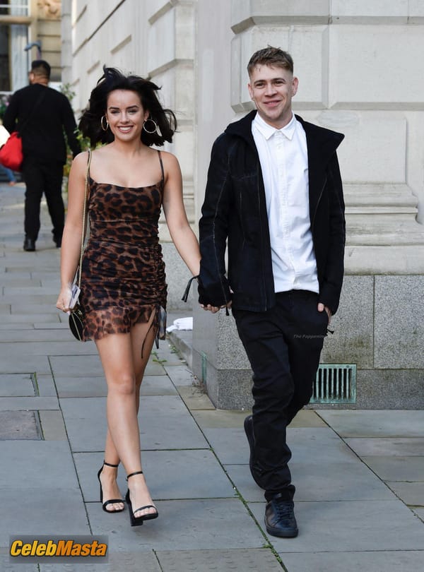 Georgia May Foote Seen With Chris Evans in Manchester photo 13