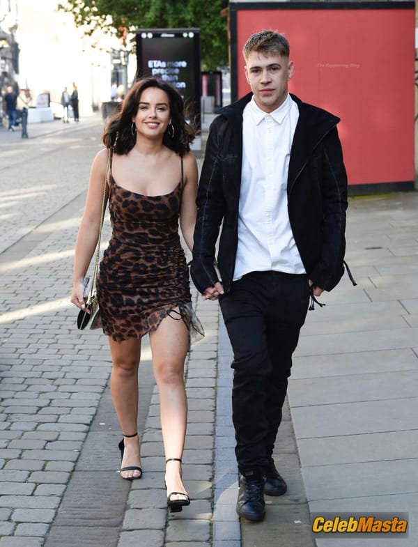Georgia May Foote Seen With Chris Evans in Manchester photo 16