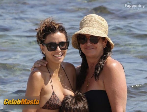 Eva Longoria Seen Showing Off Her Sizzles Bikini Body At Marbella Beach In Spain photo 12