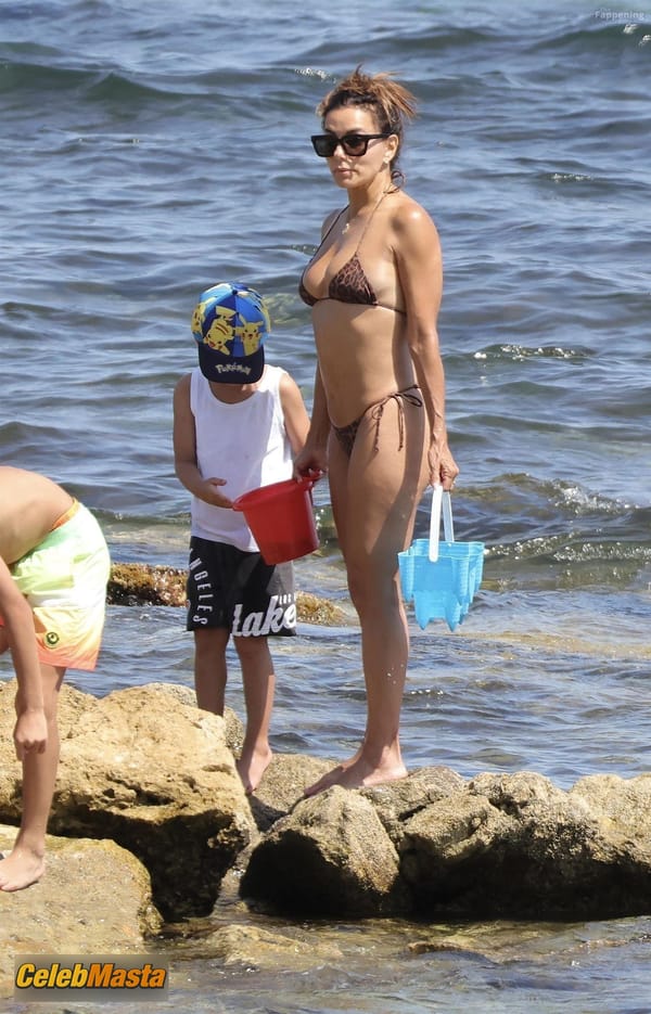 Eva Longoria Seen Showing Off Her Sizzles Bikini Body At Marbella Beach In Spain photo 40