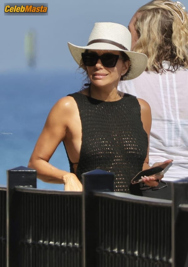 Eva Longoria Seen Showing Off Her Sizzles Bikini Body At Marbella Beach In Spain photo 58
