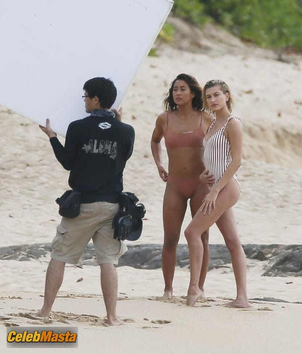 Hailey Baldwin Hits the Wows On the Beach in Hawaii photo 13