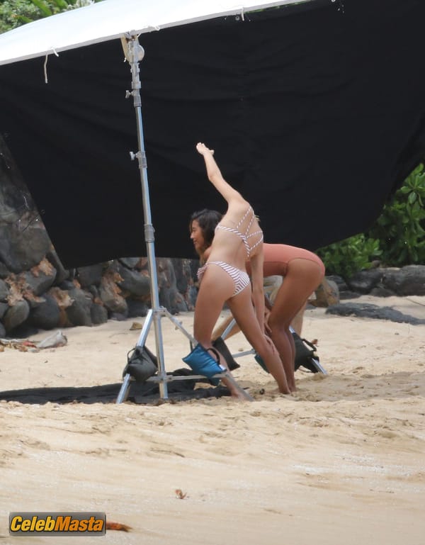 Hailey Baldwin Hits the Wows On the Beach in Hawaii photo 21