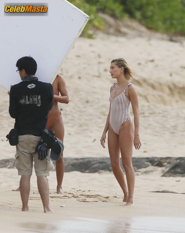 Hailey Baldwin Hits the Wows On the Beach in Hawaii photo 23