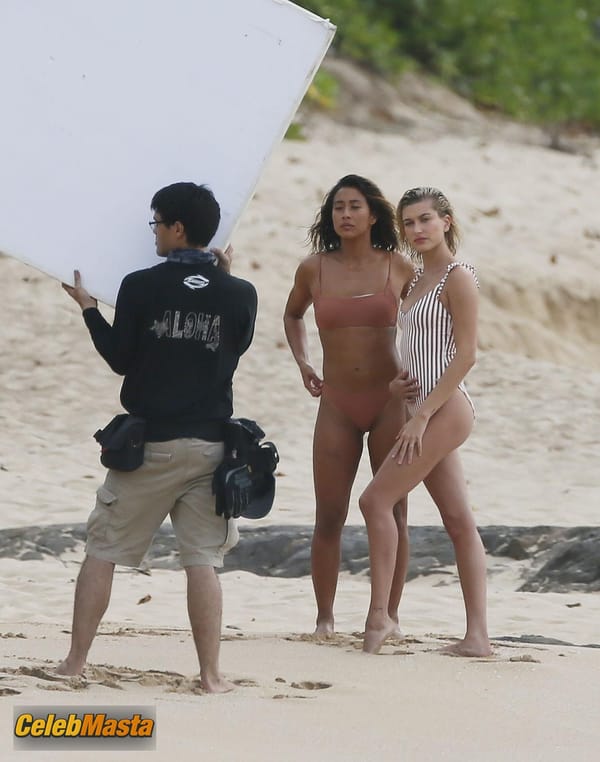 Hailey Baldwin Hits the Wows On the Beach in Hawaii photo 47
