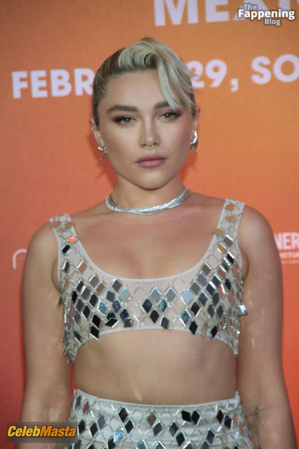 Florence Pugh Stuns In Glamorous Outfit At Dune: Part Two Bash Premiere In Mexico City photo 30
