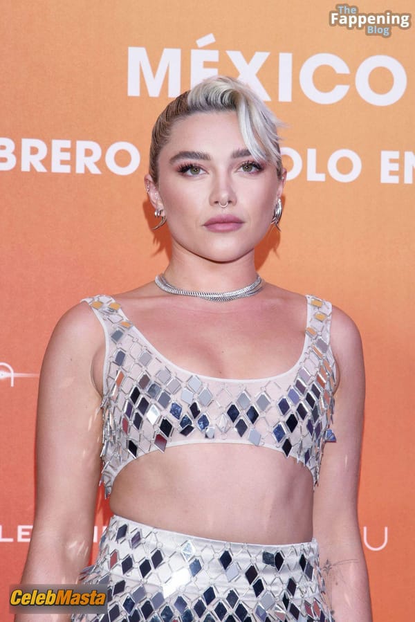 Florence Pugh Stuns In Glamorous Outfit At Dune: Part Two Bash Premiere In Mexico City photo 51