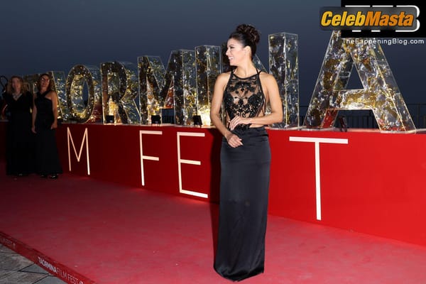 Eva Longoria Seen Flaunting Her Hot Figure In A See-Through Dress At The Taormina Film Fest in Italy photo 17