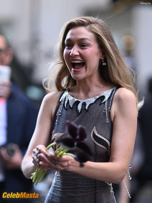 Gigi Hadid Flashes Her Hot Undies In A Gorgeous See-Through Dress At The Met Gala In NYC photo 49
