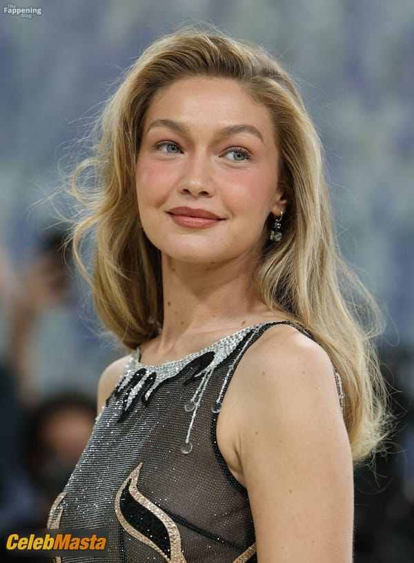 Gigi Hadid Flashes Her Hot Undies In A Gorgeous See-Through Dress At The Met Gala In NYC photo 58