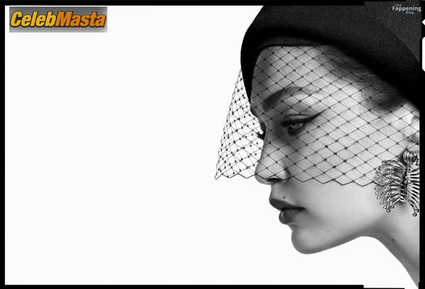 Gigi Hadid Poses In A Hot Bra And Shows Off Her Slender Figure In A Photoshoot For V Magazine photo 2