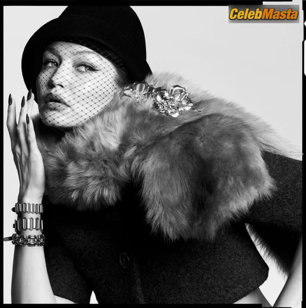 Gigi Hadid Poses In A Hot Bra And Shows Off Her Slender Figure In A Photoshoot For V Magazine photo 7