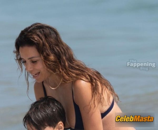 Eva Longoria Spotted Showing Off Her Hot Bikini Body At The Beach Club Nosso Marbella In Spain photo 35