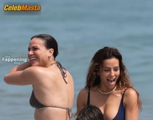 Eva Longoria Spotted Showing Off Her Hot Bikini Body At The Beach Club Nosso Marbella In Spain photo 51