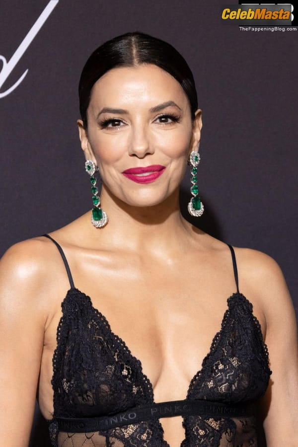 Eva Longoria Seen Showing Off Her Hot Tits And Legs At The Chopard Loves Cinema Dinner Gala Night in Cannes photo 21