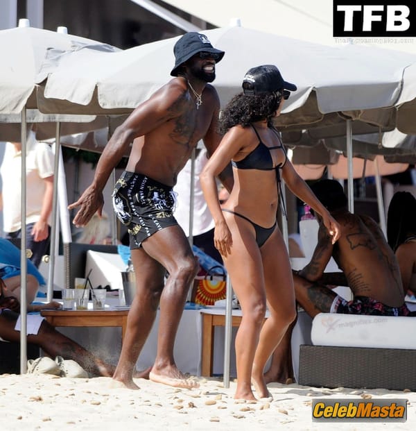 Gabrielle Union Seen Showing Off Her Toned Beach Body Wearing A Bikini In Ibiza photo 15