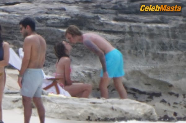 Hailey Baldwin Having A Romantic Getaway in Turks Caicos photo 2