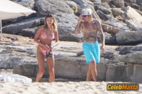 Hailey Baldwin Having A Romantic Getaway in Turks Caicos photo 10
