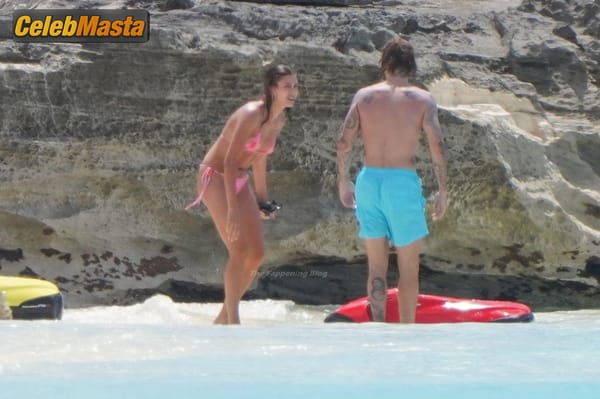 Hailey Baldwin Having A Romantic Getaway in Turks Caicos photo 14