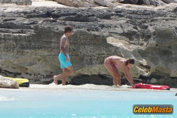 Hailey Baldwin Having A Romantic Getaway in Turks Caicos photo 25