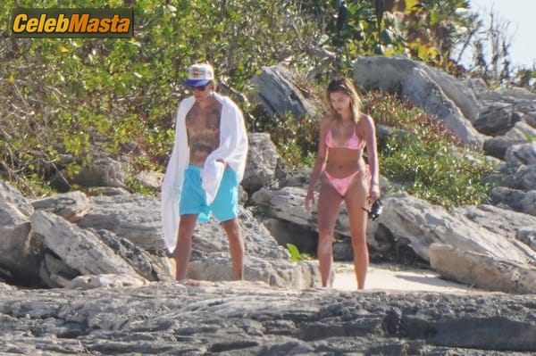 Hailey Baldwin Having A Romantic Getaway in Turks Caicos photo 48