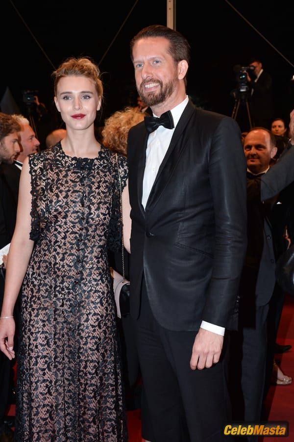 Gaia Weiss Sideboob at the Hands of Stone photocall at the Palais Des Festivals in Cannes, France photo 17