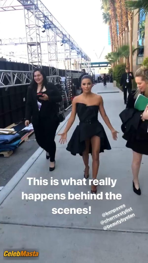 Eva Longoria stuns in a black dress at the 2019 Billboard Music Awards in Las Vegas photo 23