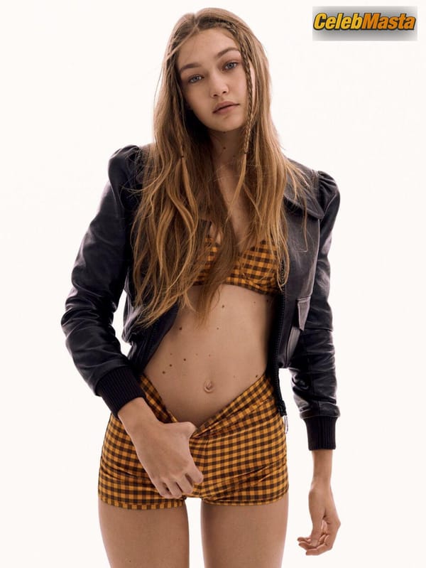 Gigi Hadid appeared in the Russian edition of Vogue magazine February 2020 Issue photo 14