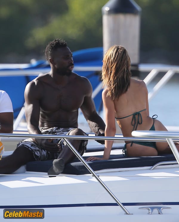 Farrah Abraham With Personal Trainer On Yacht in Miami photo 6
