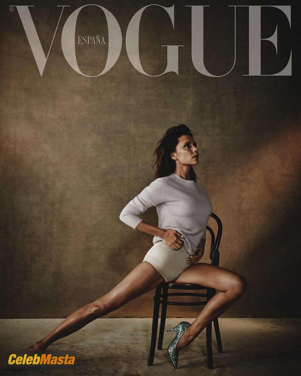 Photo Gallery: Victoria Beckham Shows Her Beautiful Legs On Vogue Spain photo 1