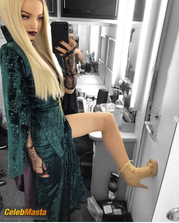 Dove Cameron Photo Collection from Hocus Pocus 25th Anniversary Halloween Bash photo 10