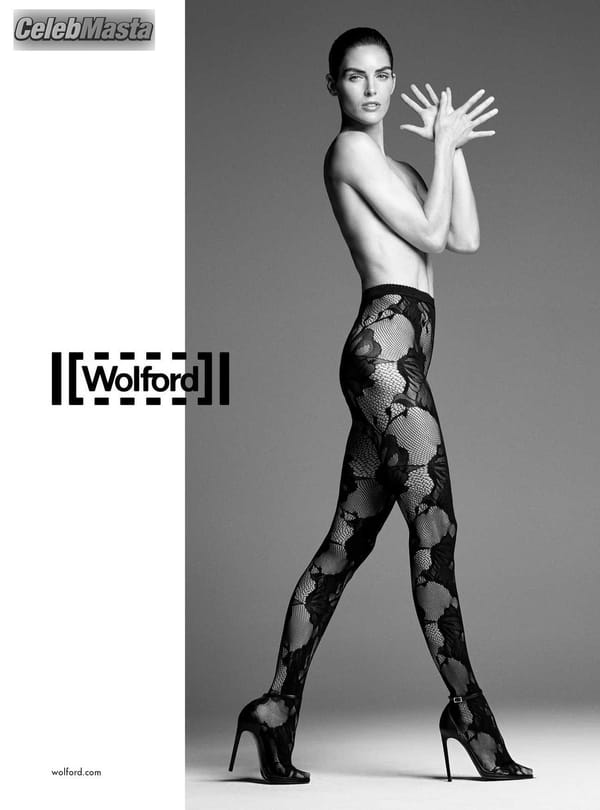 Hilary Rhoda Photos: For 2018 Spring/summer Wolford Campaign photo 5