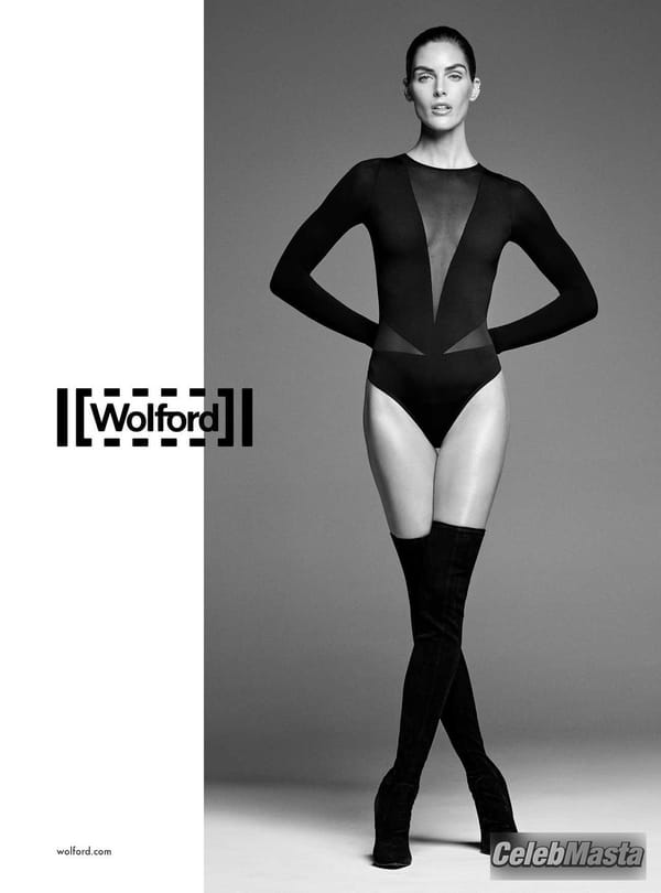Hilary Rhoda Photos: For 2018 Spring/summer Wolford Campaign photo 12