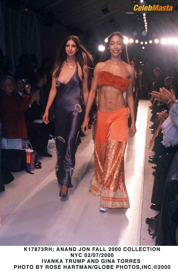 Ivanka Trump Photos: Boob Out Of On The Runway With Gina Torres photo 1