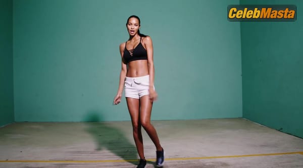 Photo Gallery: Lais Ribeiro in The Victoria’s Secret Angels Lip Sync “24k Magic” photo 1